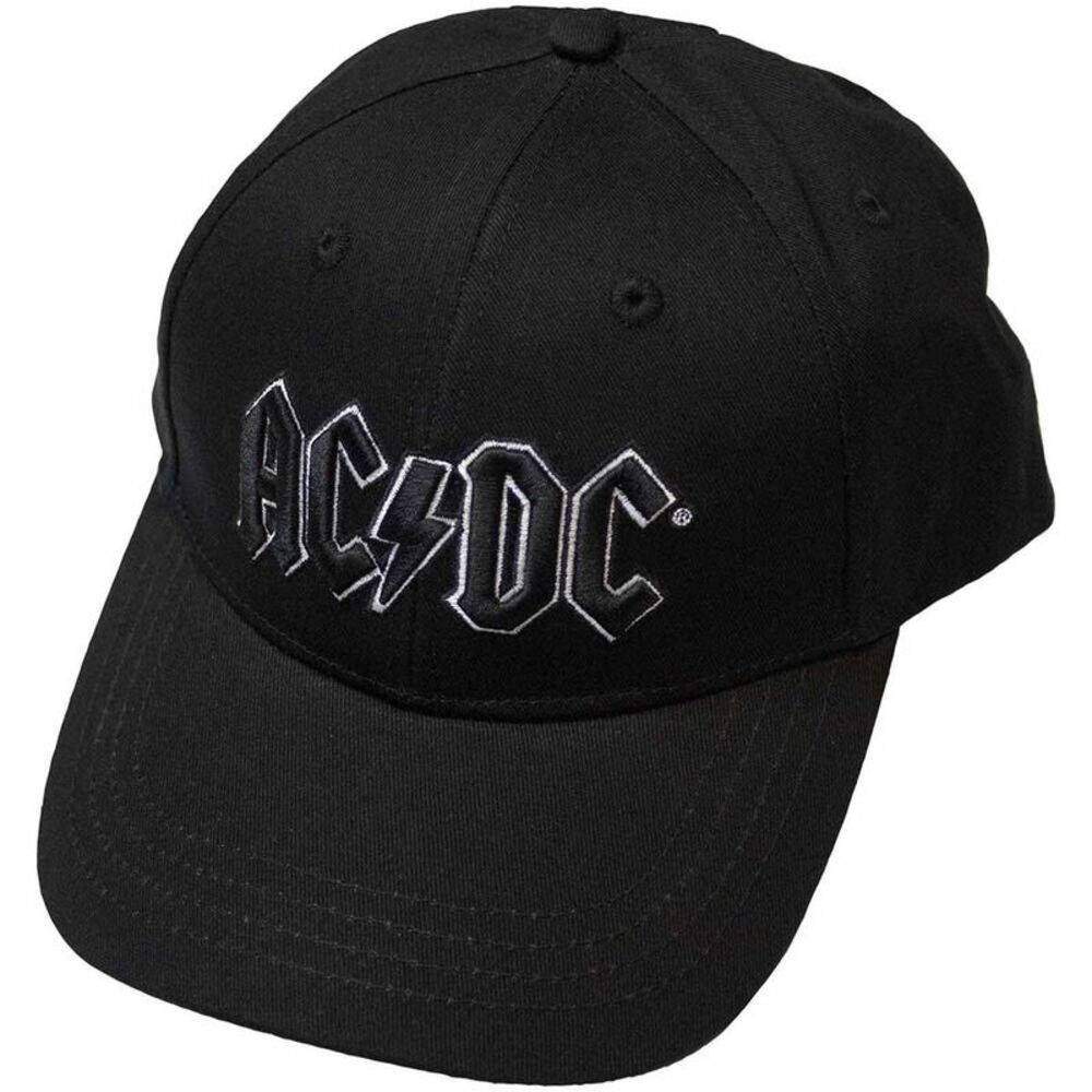 AC/DC Unisex Adult Logo Baseball Cap / Black